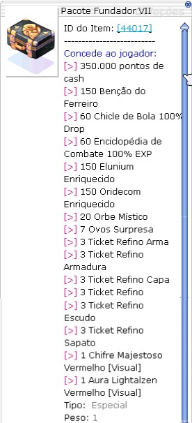 Pacote VIP 300